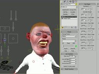 Testing the face controls on Businessman Jr