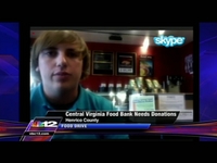 Downtown Short Pump Food Drive - NBC12 Interview