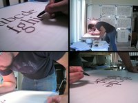 Caslon Alphabet in Pen