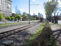 Light rail in Buenos Aires