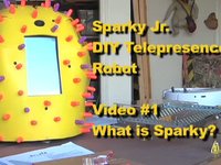 Sparky Jr - Make a DIY Mobile Videochat Telepresence Robot