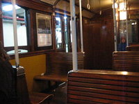 A-line subway train in Buenos Aires