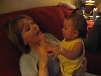 Rin learning her first song with Grandma.