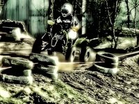 Motocross Kids effects edited in photoshop