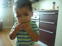 Ari loves cookies!