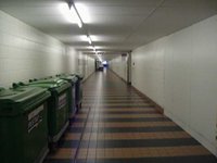 Hospital Basement Hallway