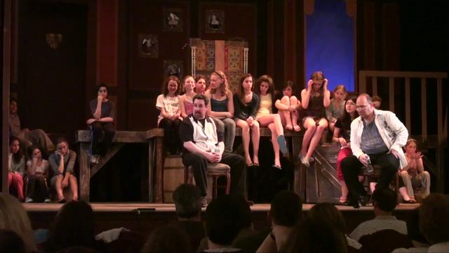  -  - What was the rehearsal process like, [especially with] changing the script?