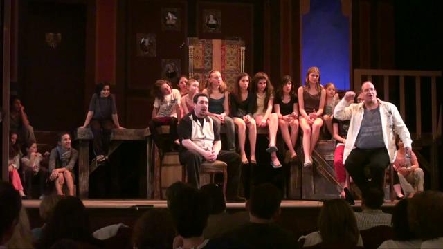  -  - Did you have stage directions and concepts in your musical? How did you come up with this wonderful [stage production]?