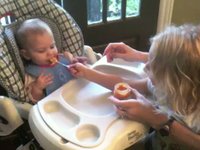 Hailey Feeds Sophia