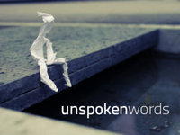Unspoken words