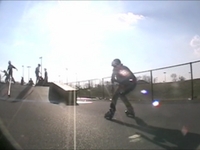 Joe, Jera, Josh, Mike, Ken, Jesse, Brandon, and I skating DGS