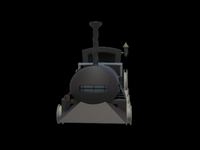 Ghost Train Talk Animation