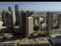 Houston Aerial Stock Footage