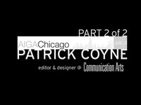 2 of 2 | ESHG at AIGA Chicago | Patrick Coyne of Communication Arts Magazine