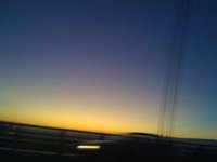 Sunset at 25 de Abril