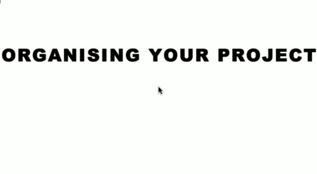 Organize Projects
