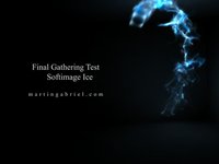 Ice - Final Gathering with Particles