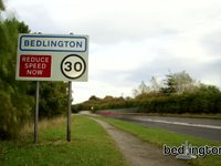 Test intro shot for Bedlington town promo video