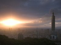 Sundown at Elephant Mountain