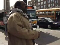 Formerly homeless man shows his home, tells his story