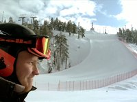 Kalle Palander cruising Ruka slopes