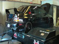 Evo IX FP Red dyno tuning