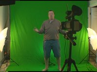 Setting up your green screen by your power video productions