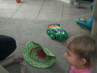 Playing "Starfish" with Mom