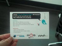 "You are what you tweet" Augmented Reality exhibition