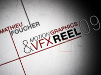 Mathieu Foucher - Motion & VFX Reel 09