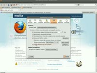 Configuração do firefox