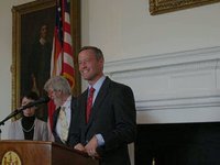 Appointment of Stanley Plumly as Maryland's Poet Laureate