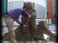 Make a Wish Foundation Sand sculpture