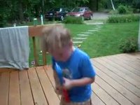 Sterling Rocks Out to AC/DC