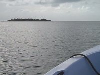 Arriving at the island...