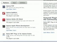 Nokia WRT Plugin For Aptana Studio