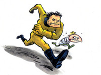 Extreme Man & Insane Boy, Episode I
