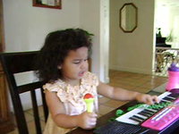 Baby Boo singing