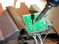 Remove old, install new SAW filter in 900Mhz/1.3Ghz Rxs