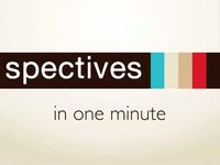 Spectives in one minute