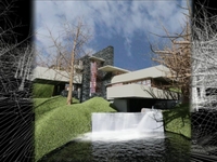 Fallingwater - Cartoon animation test