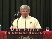 Dan Flynn '74, Athletic Director - Hall of Fame Sports Stag Presentation