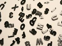 Letters & Numbers