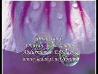 Kur'an-ı Kerim-Felak Suresi