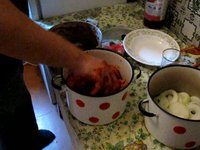 Приготовление шашлыка )))