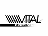 Fictitious energy drink logo
