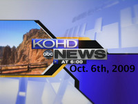 KOHD News at 6 & 6:30 PM, Oct. 6th, 2009