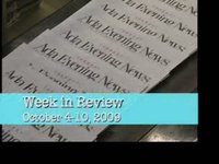 Week in Review, October 4-10, 2009