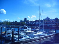 waterfront on Granville Island