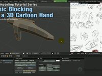 Basic Blocking for a 3D Cartoon Hand